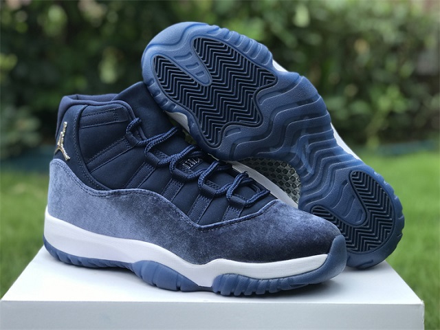 Air Jordan Retro 11 XI SuperA Midnight Navy Velvet